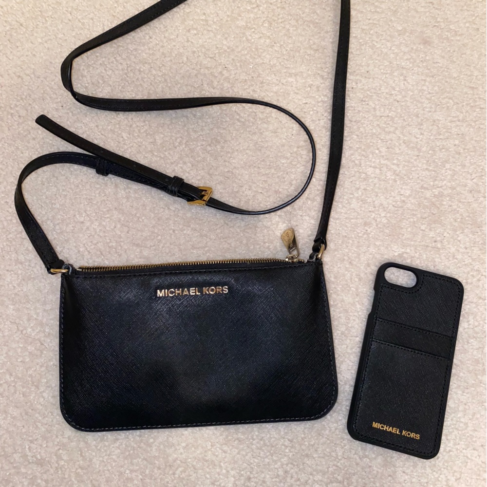 Michael Kors Crossbody & Free iPhone 7 Case